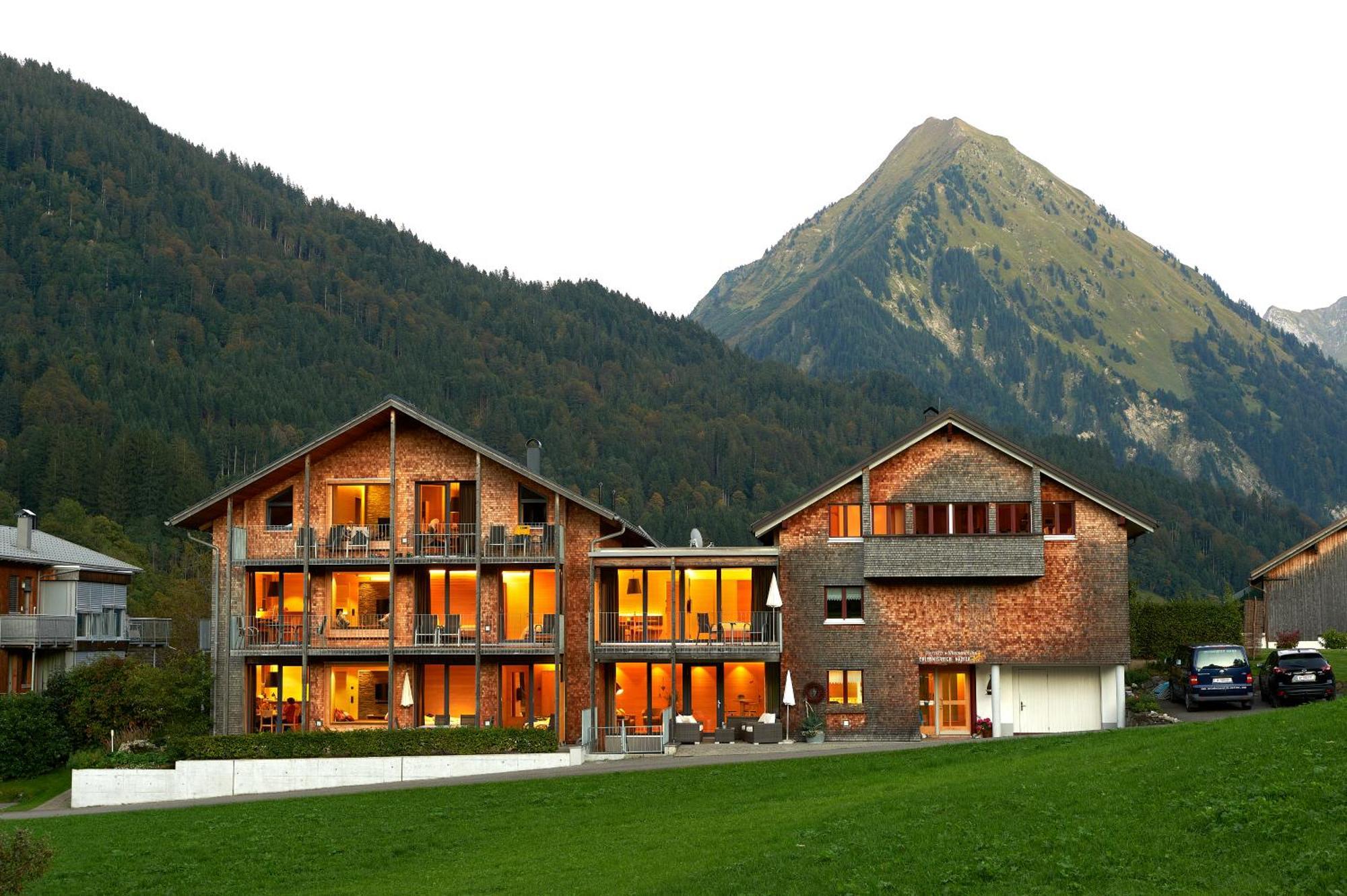 N Apartments Hotel Schoppernau Exterior foto